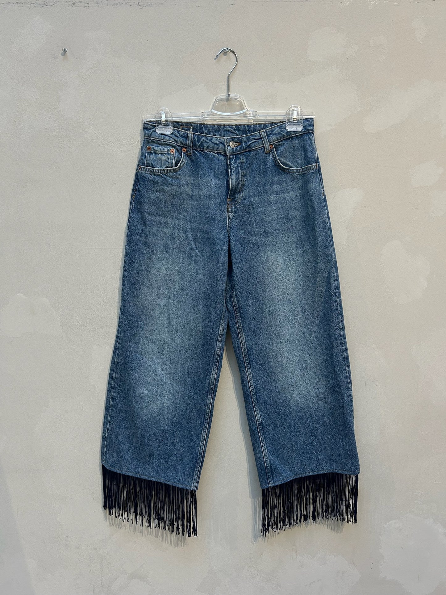 The Frankie Upcycled Fringe Denim – Elise Bak x UME Studio
