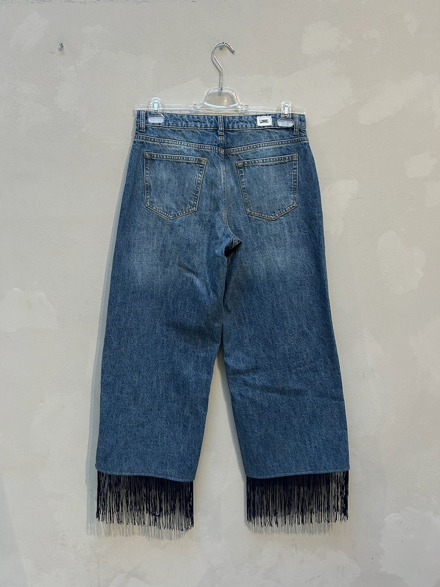The Frankie Upcycled Fringe Denim – Elise Bak x UME Studio