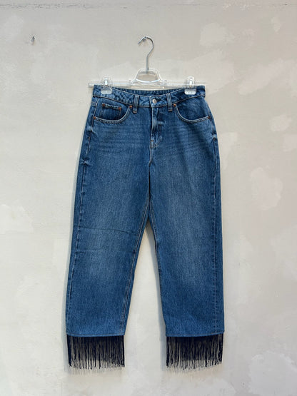 The Frankie Upcycled Fringe Denim – Elise Bak x UME Studio