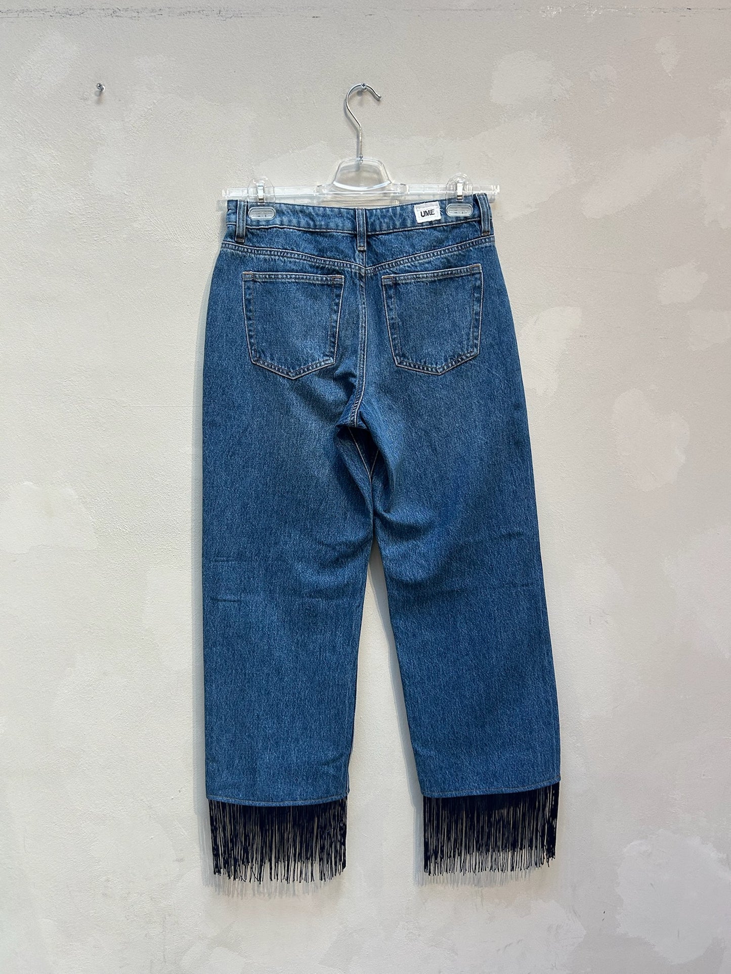 The Frankie Upcycled Fringe Denim – Elise Bak x UME Studio
