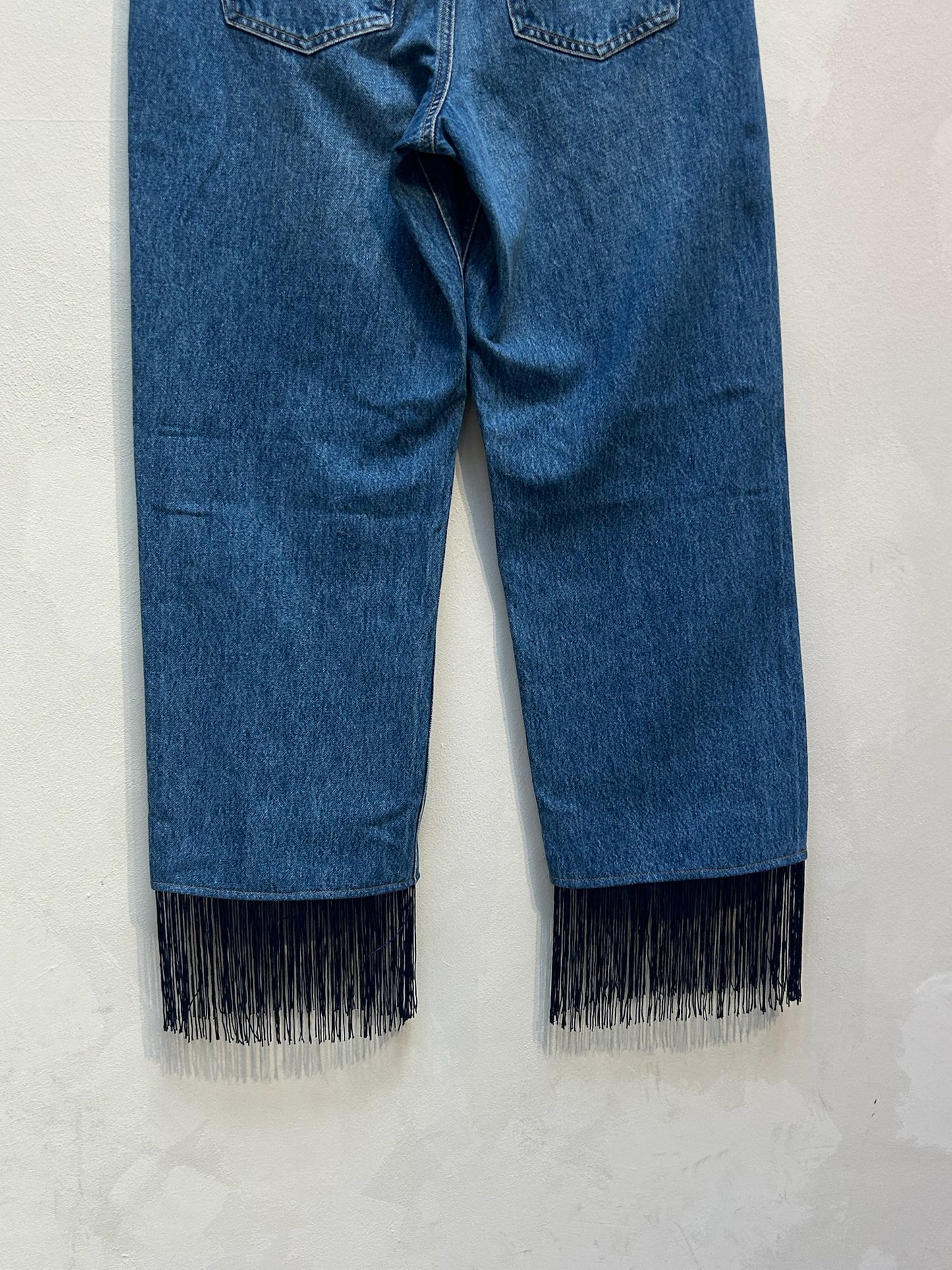 The Frankie Upcycled Fringe Denim – Elise Bak x UME Studio