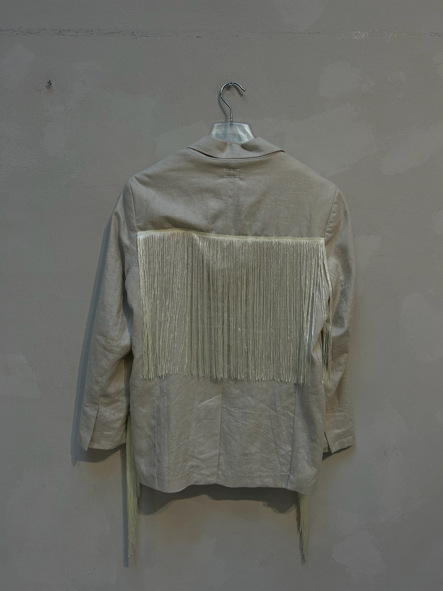 The Stella Upcycled Fringe Blazer – Elise Bak x UME Studio