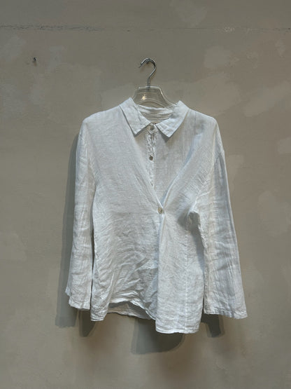 The Alma Shirt Pearl - Elise Bak x UME Studio Upcycled