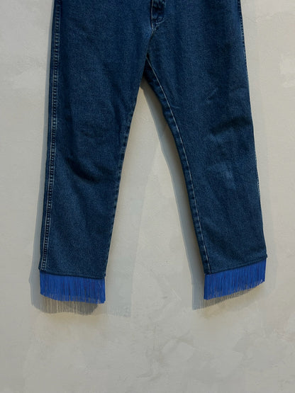 The Frankie Upcycled Fringe Denim – Elise Bak x UME Studio