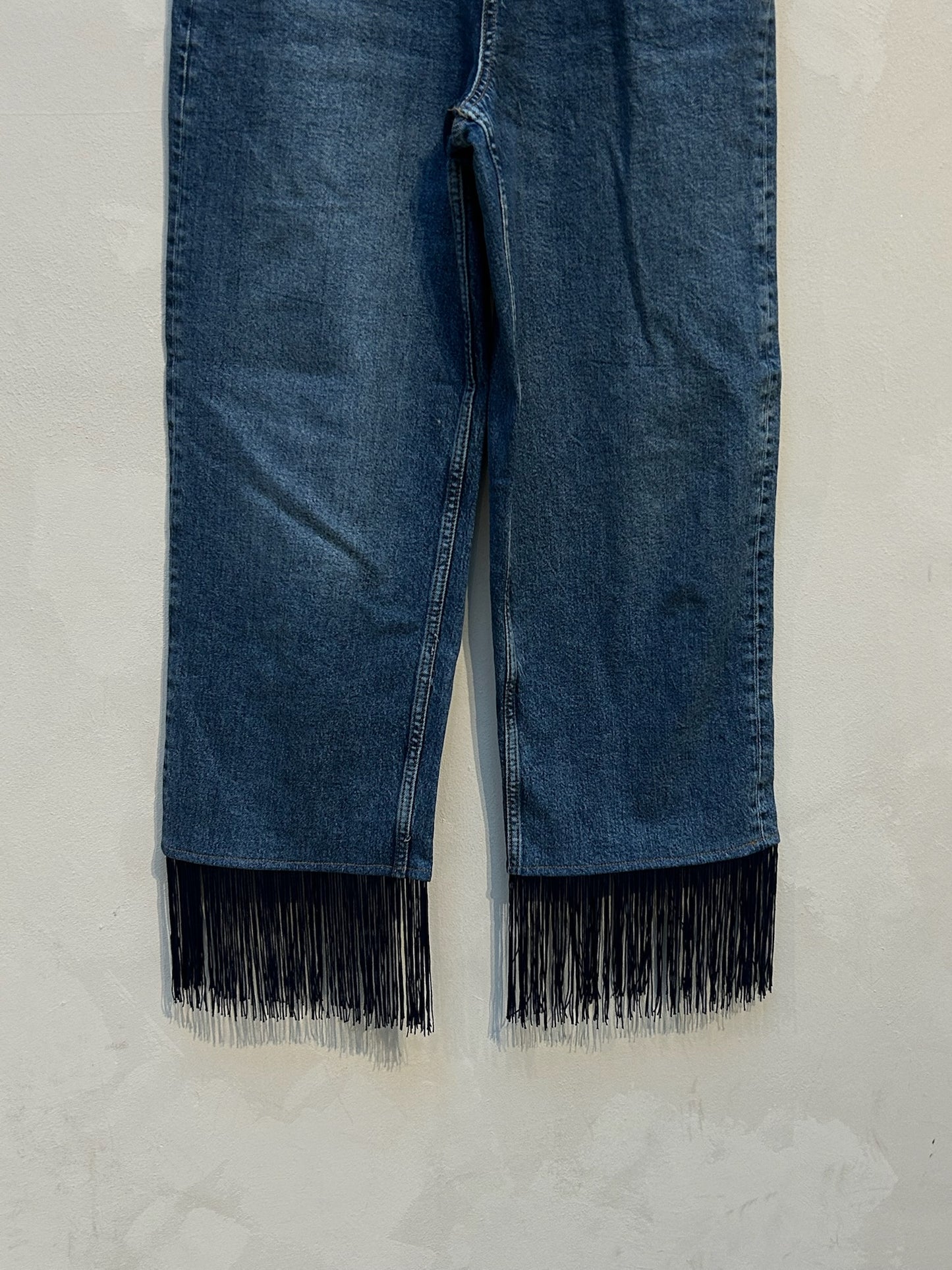 The Frankie Upcycled Fringe Denim – Elise Bak x UME Studio