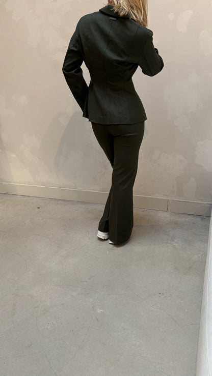 Lounge darkgreen suit  - two piece