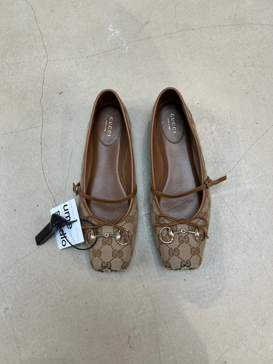 Gucci Double G Buckle Ballerinas