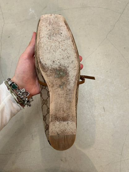 Gucci Double G Buckle Ballerinas