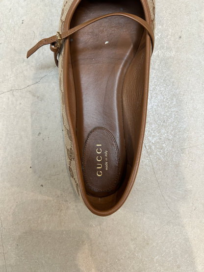 Gucci Double G Buckle Ballerinas