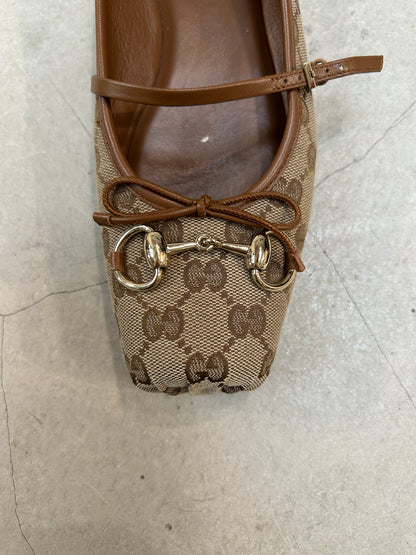 Gucci Double G Buckle Ballerinas
