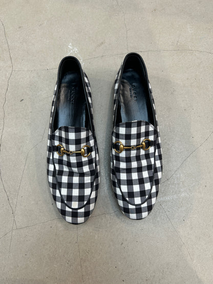 Gucci Mocassins Checkerd