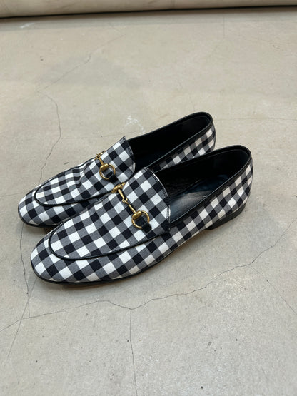 Gucci Mocassins Checkerd