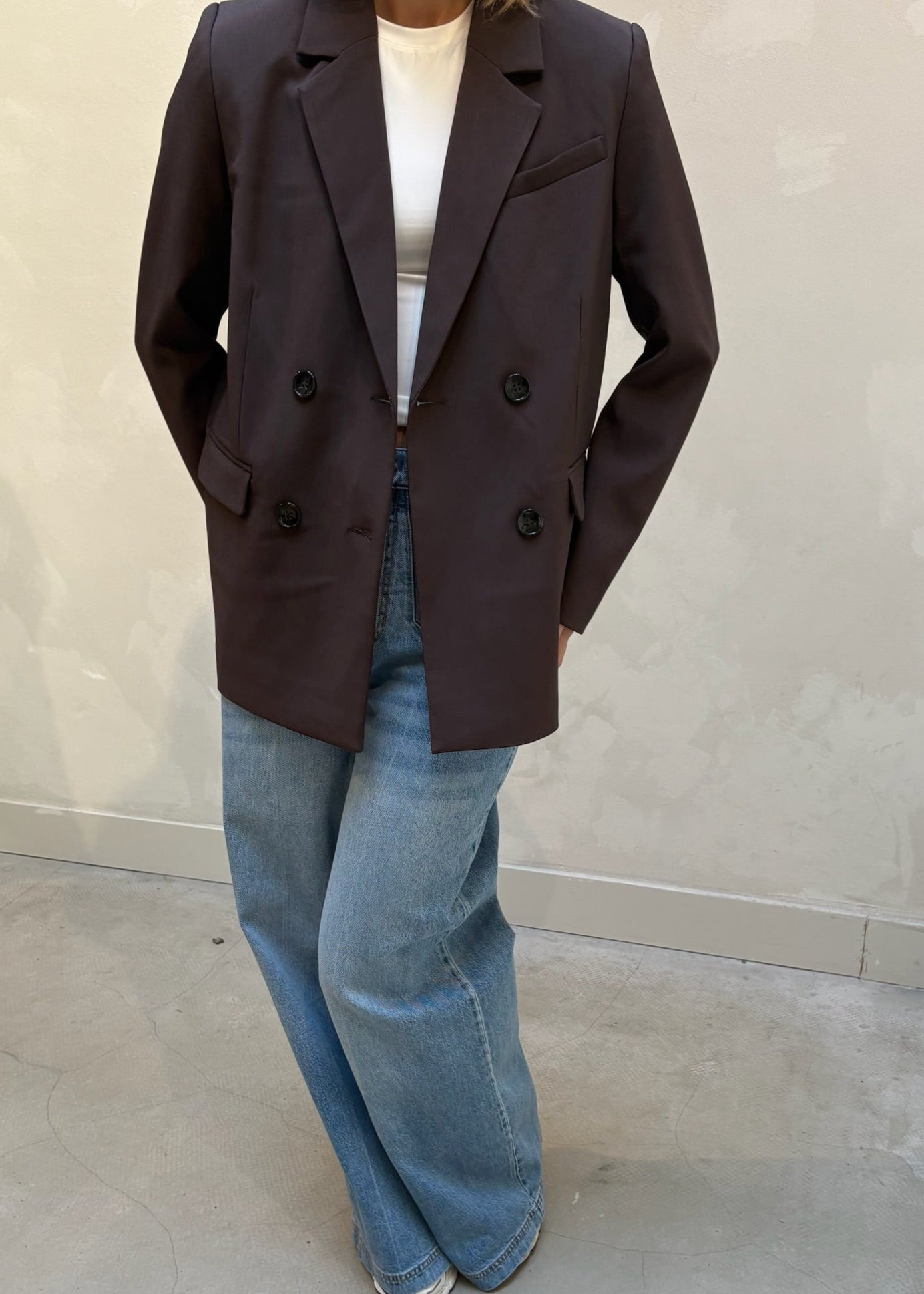 NA-KD brown - blazer