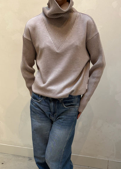 Varley double soft beige - sweater