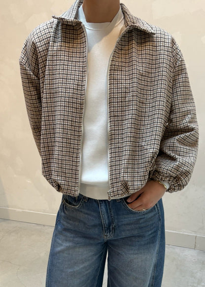 Checkerd jacket - Curated New by UME