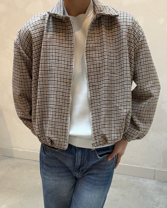 Checkerd jacket - Curated New by UME
