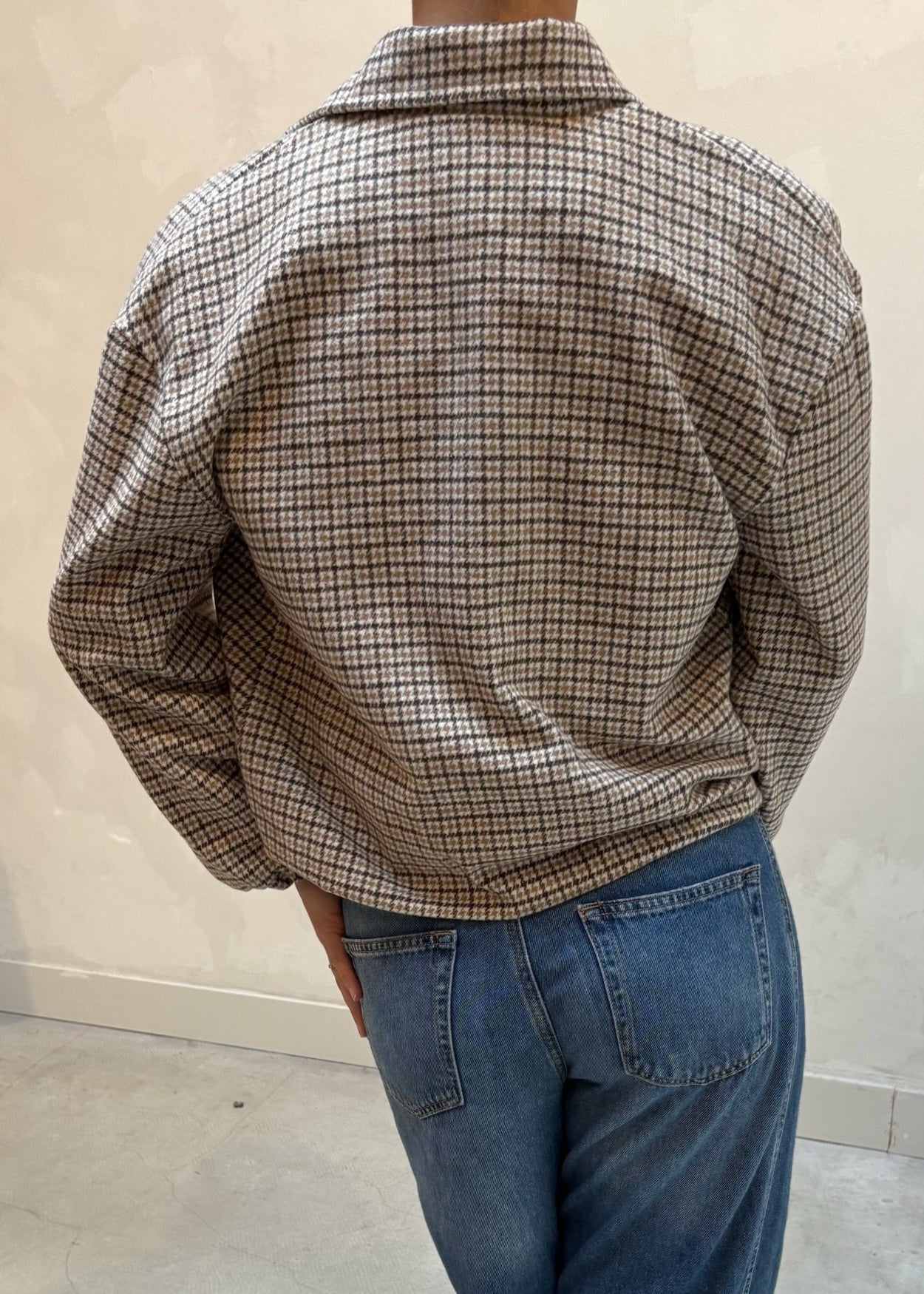 Checkerd jacket - Curated New by UME