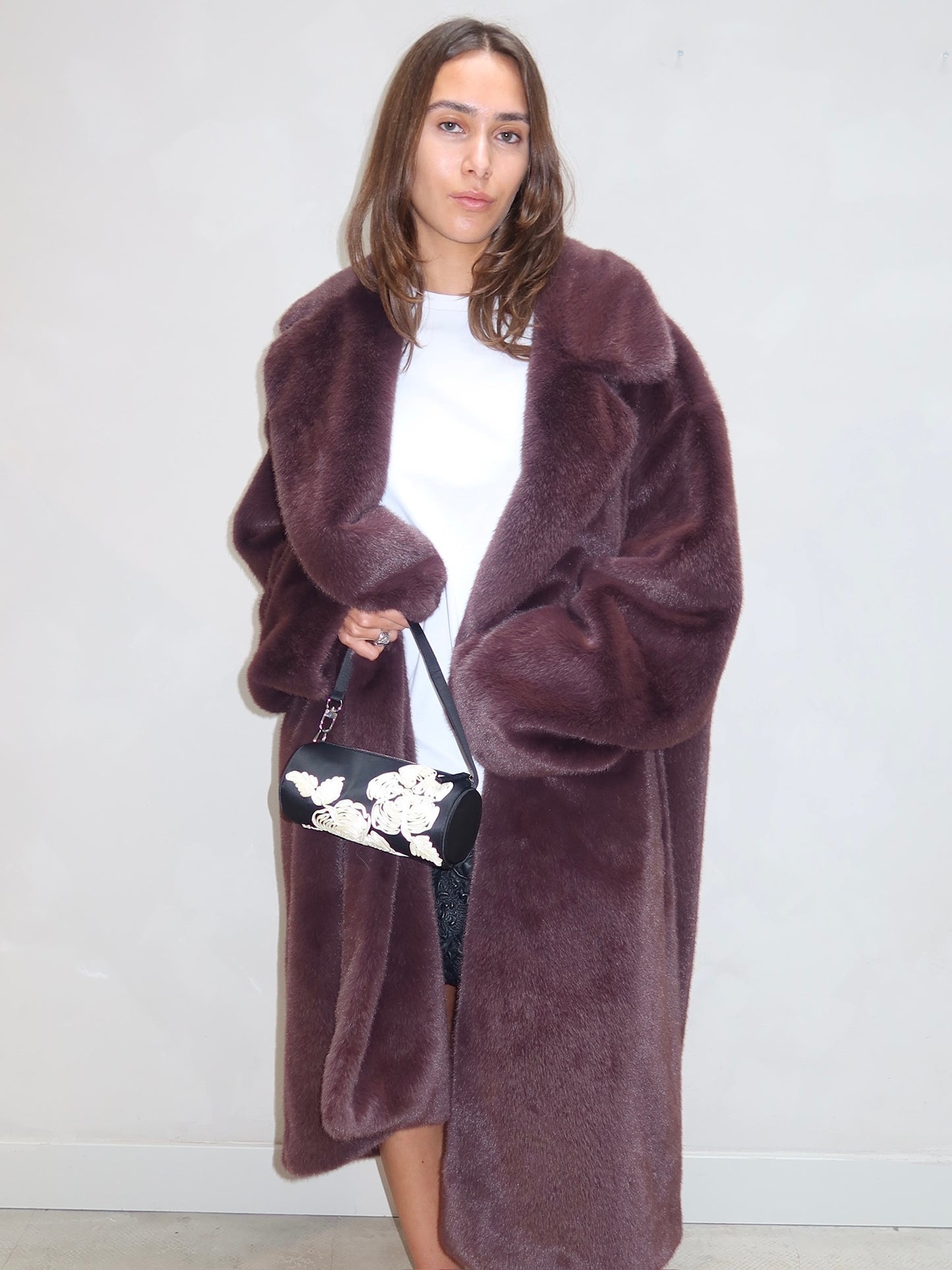 Essentiel Antwerp Coat Burgundy