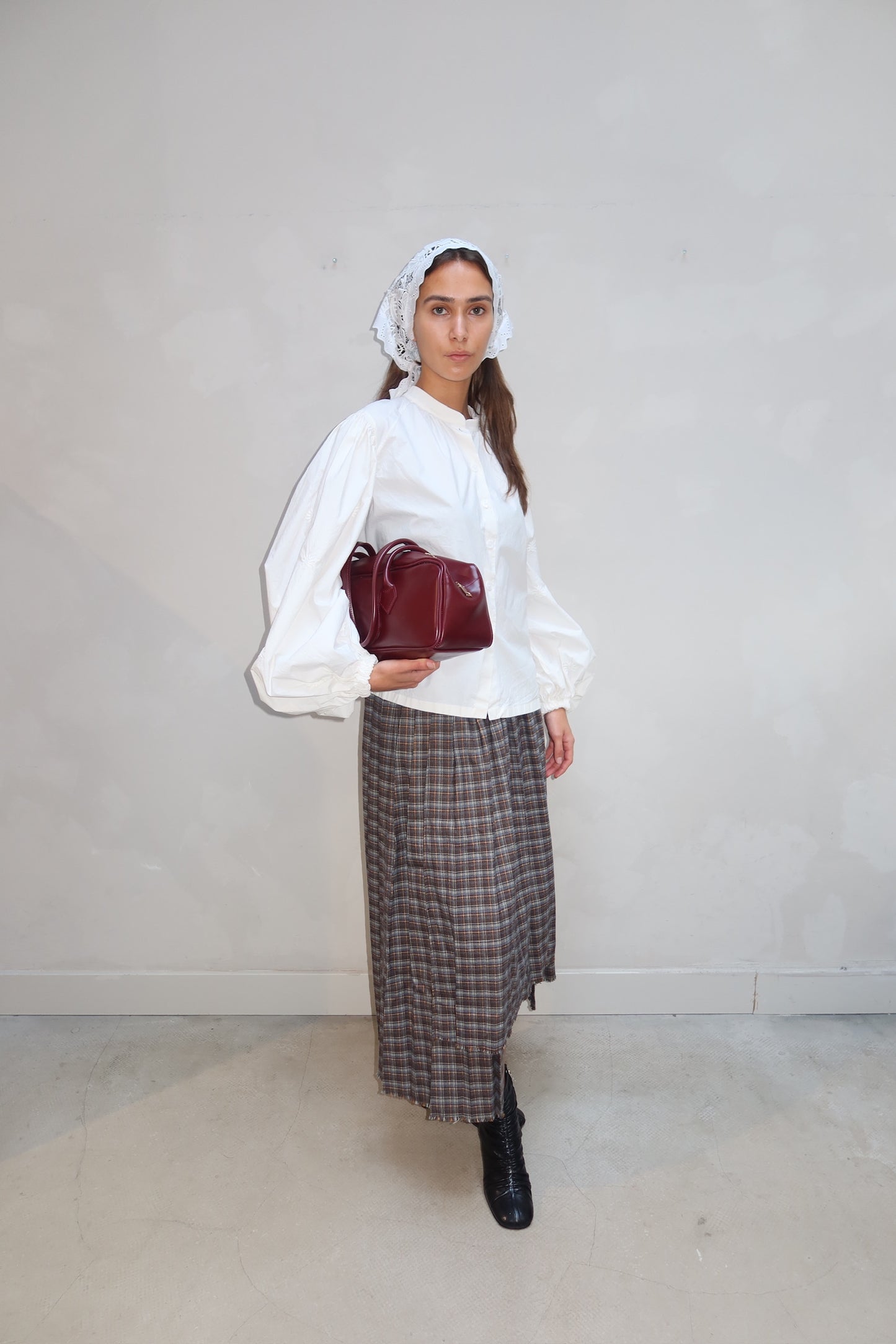 Bimba Y Lola Checkered Skirt