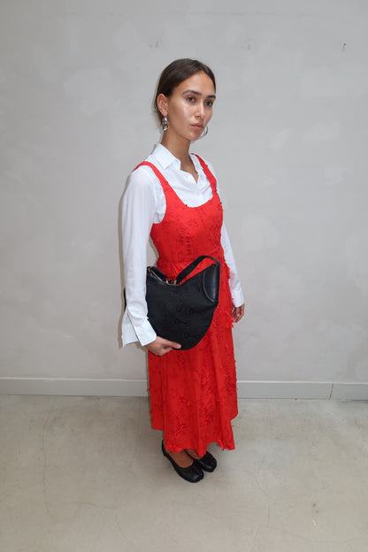 Munthe Flower Dress Red