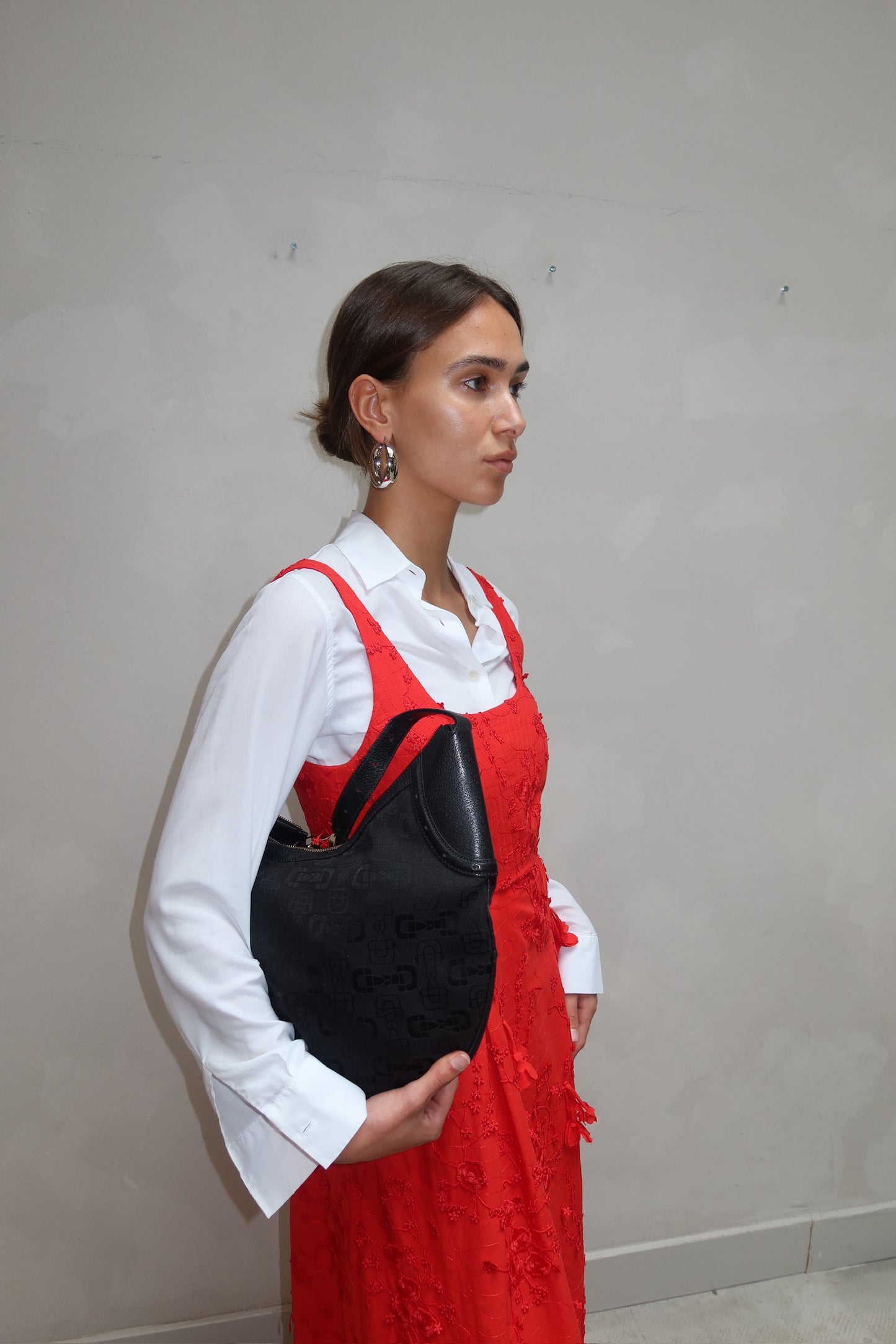 Munthe Flower Dress Red