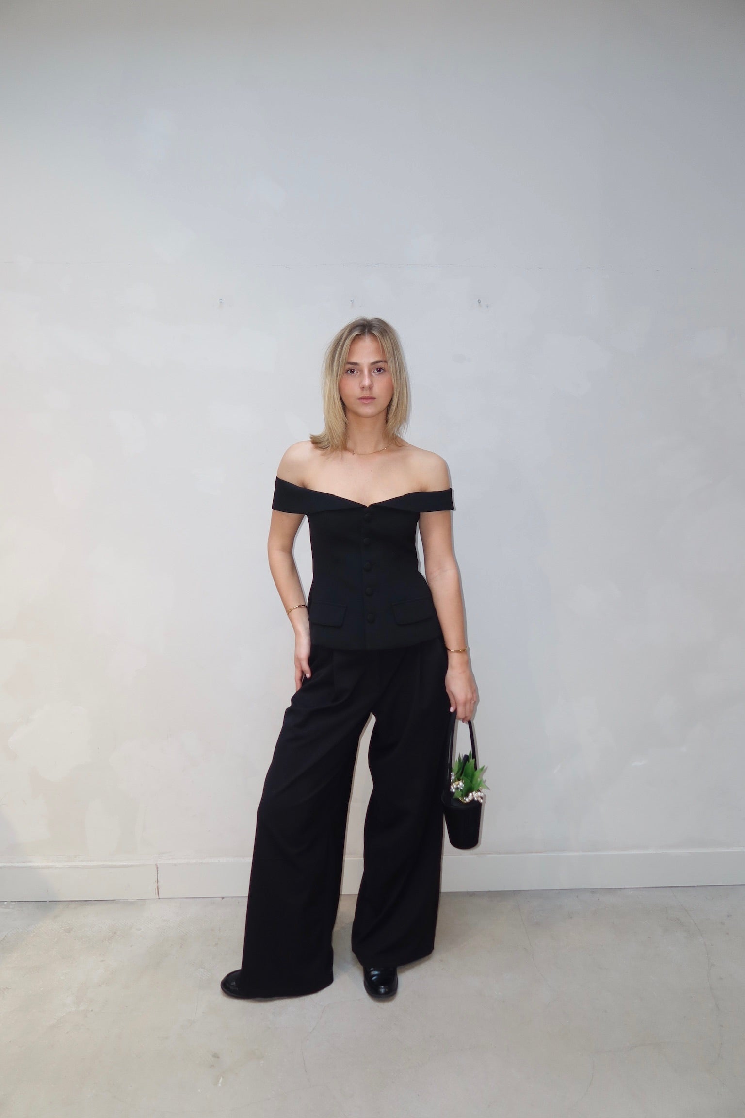 Baby Boo Top Black - UME STUDIO