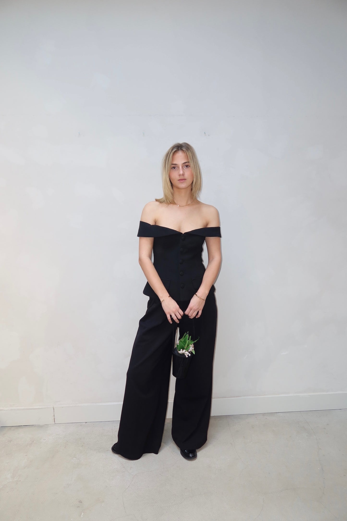 Baby Boo Top Black - UME STUDIO