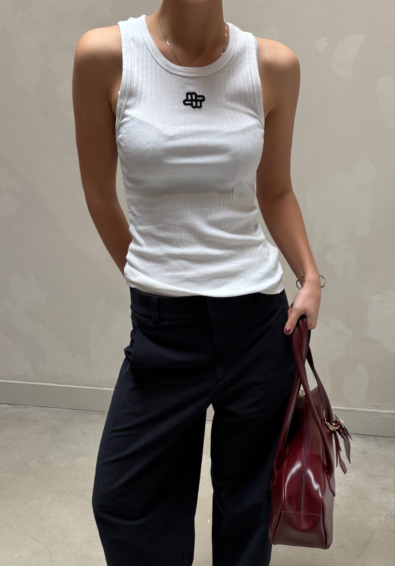 Munthe Top White - UME STUDIO