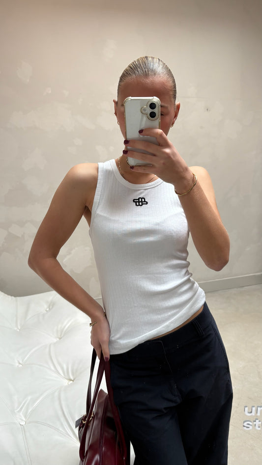 Munthe Top White - UME STUDIO