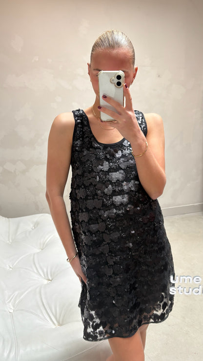 Munthe Cocktail Dress Black - UME STUDIO