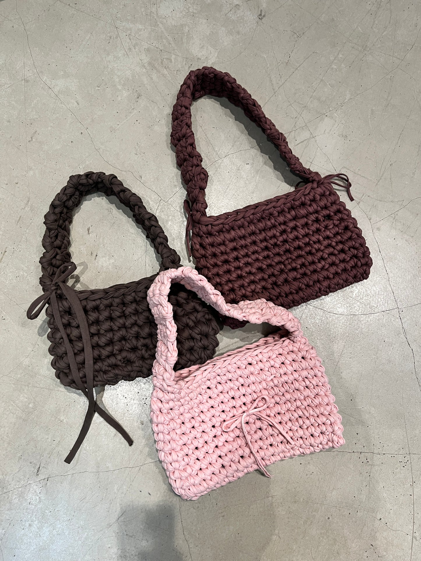 Crochet shoulder bag workshop