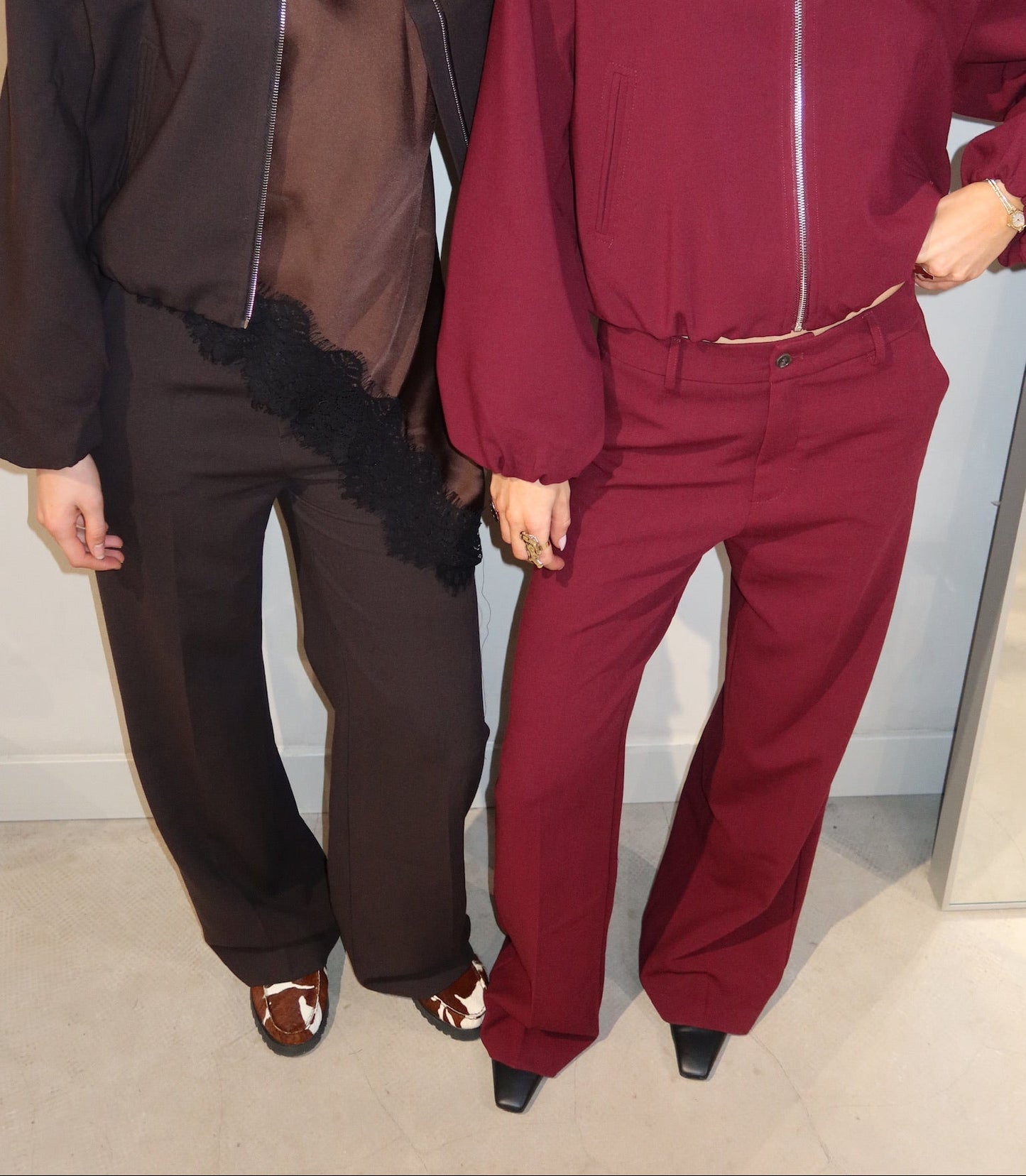 Chique Pantalon Brown - Curated By Ume