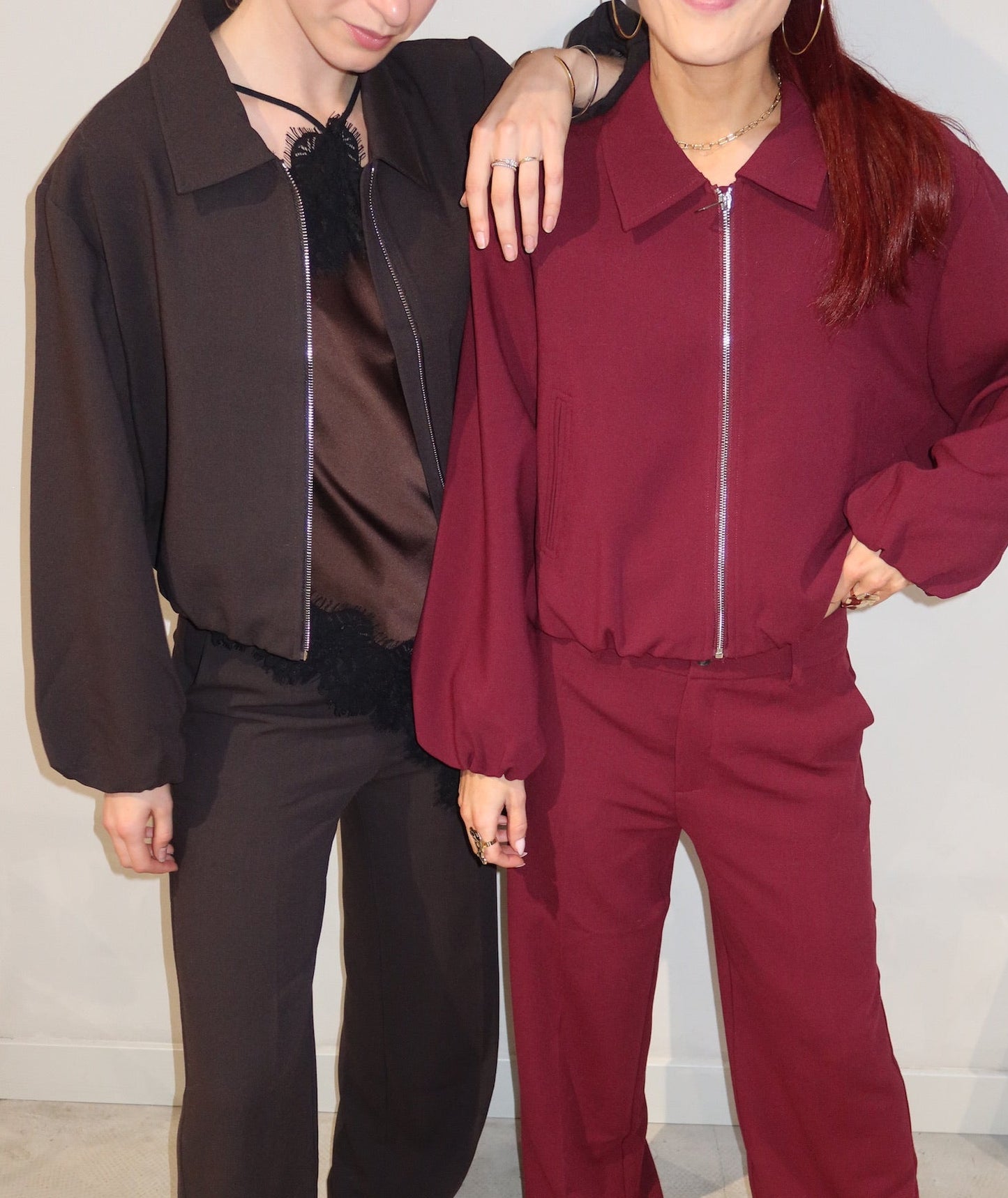 Chique Jacket Brown - Curated By Ume