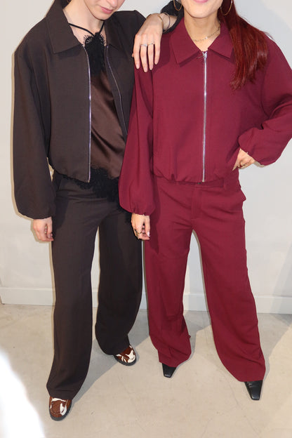 Chique Pantalon Brown - Curated By Ume