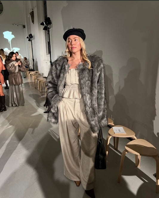 Gestuz furry Grey - Jacket