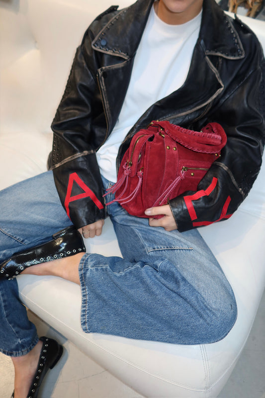 Alix The Label Leather Jacket
