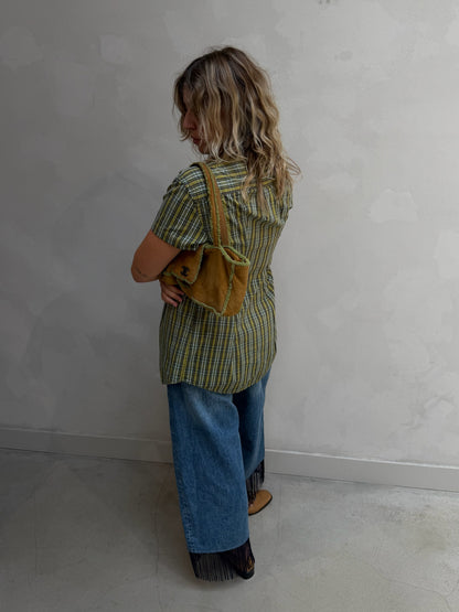 The Yuki Upcycled Checked Shirt – Elise Bak x UME Studio
