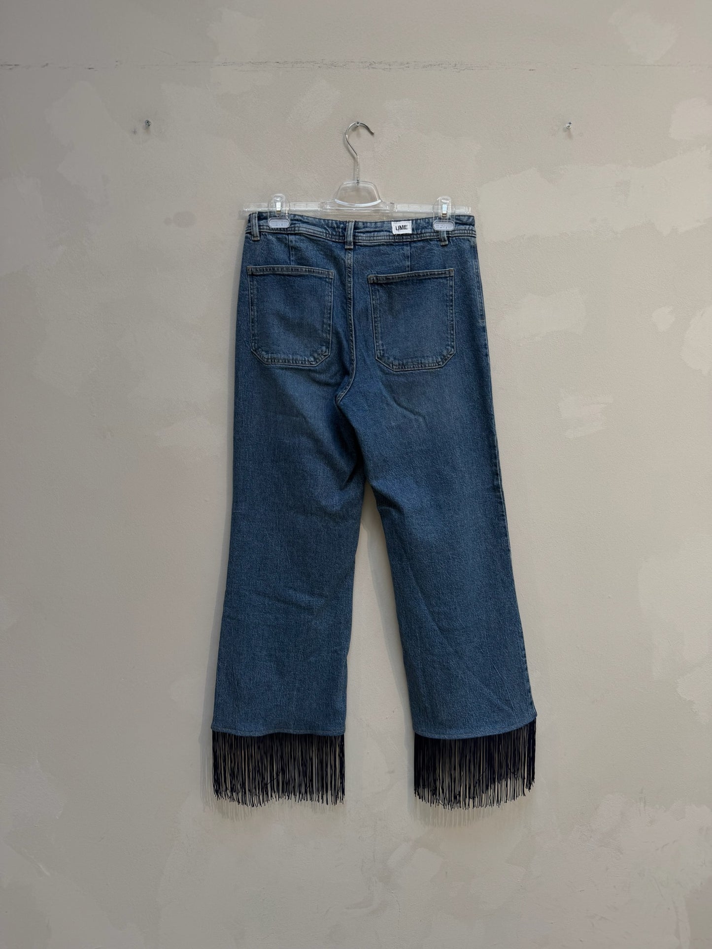 The Frankie Upcycled Fringe Denim – Elise Bak x UME Studio