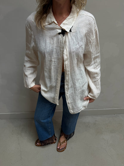 The Niku Upcycled Shirt Cream– Elise Bak x UME Studio