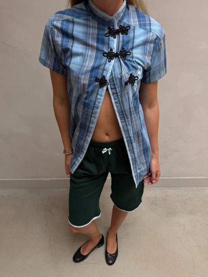 The Billie Upcycled Jersey Jorts Black – Elise Bak x UME Studio