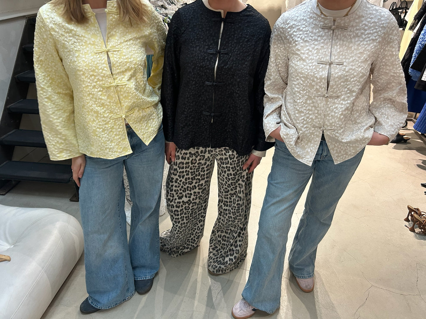 Mandarin Shirt Butter Yellow - Curated By UME
