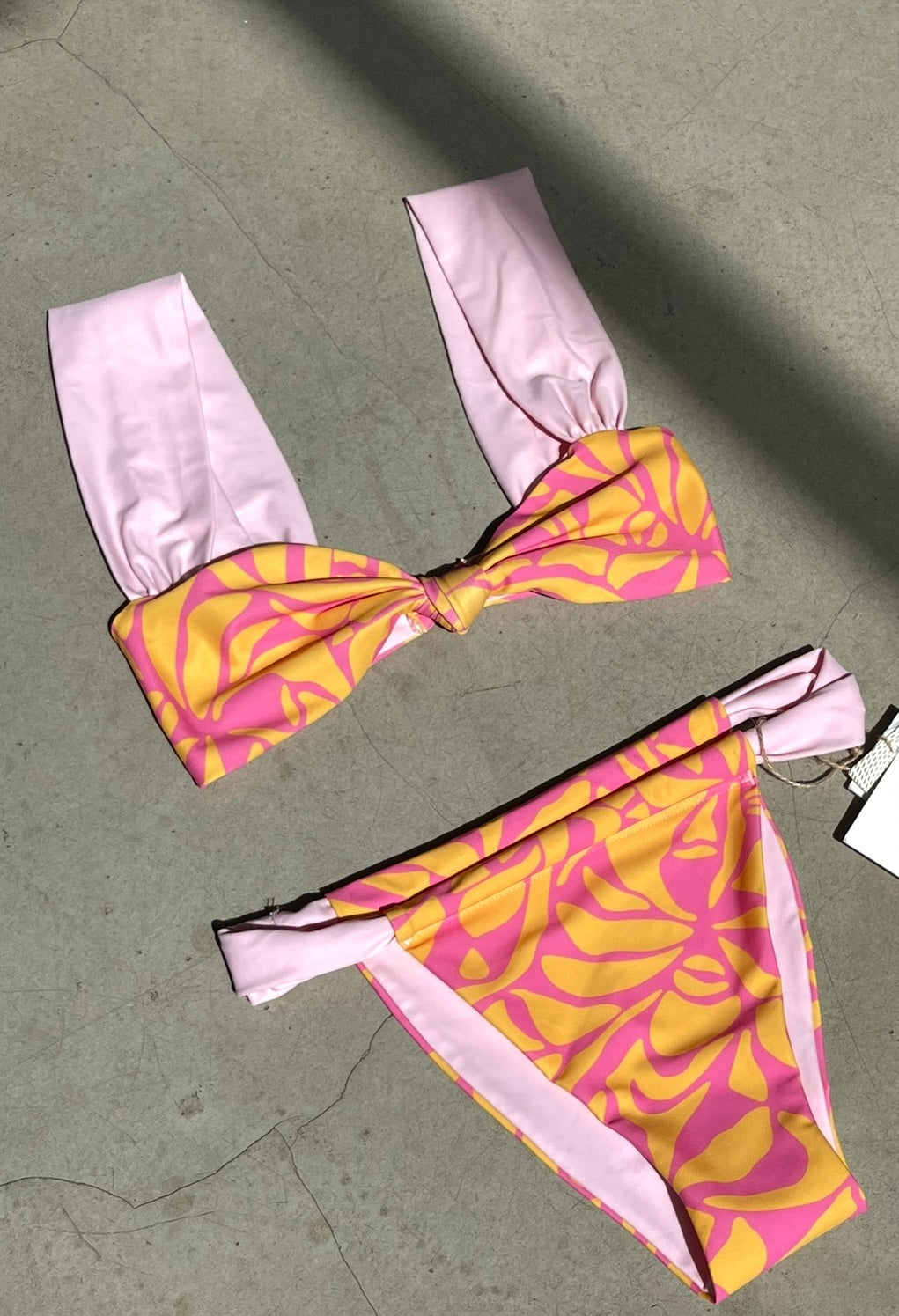 Sundaze the label pink and orange - bikini