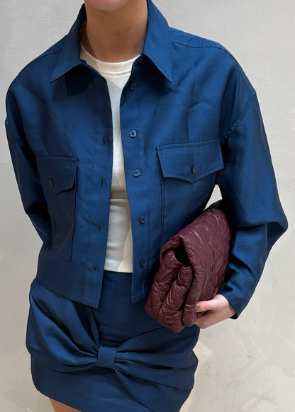 Alix The Label Shirt Blue