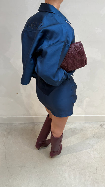 Alix The Label Shirt Blue