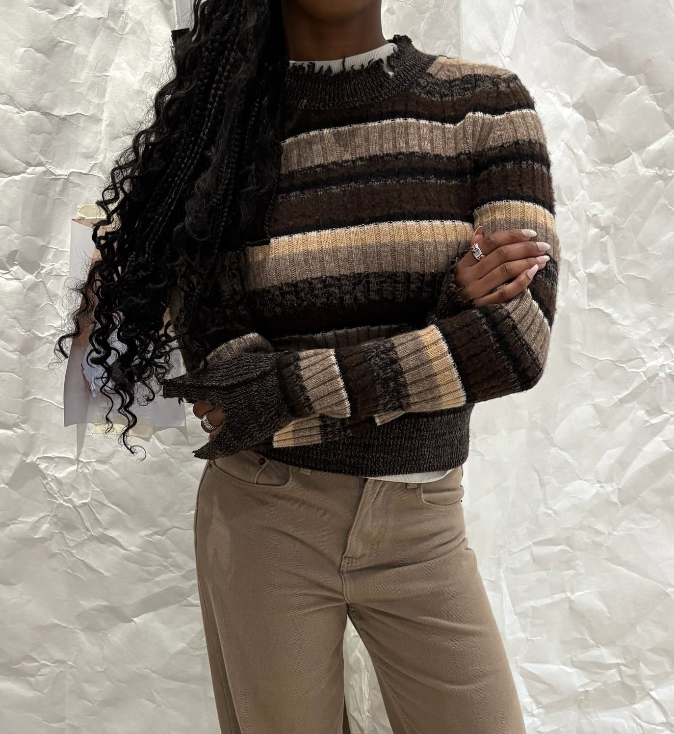 Helmut Lang Stripped Sweater