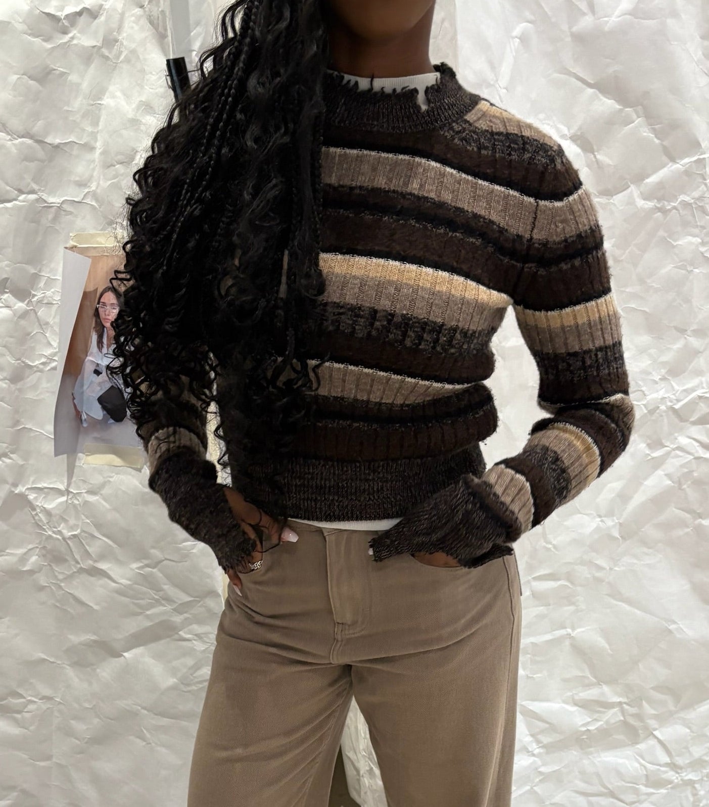 Helmut Lang Stripped Sweater