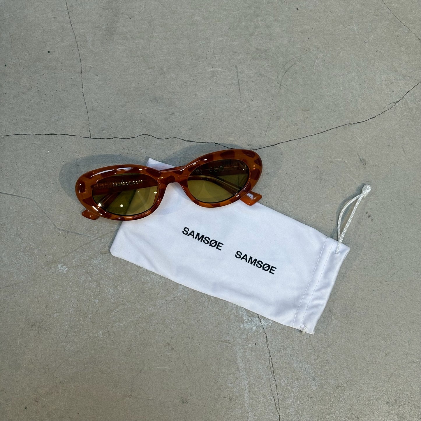 Samoe Samoe Sajude Sunglasses Dark Orange