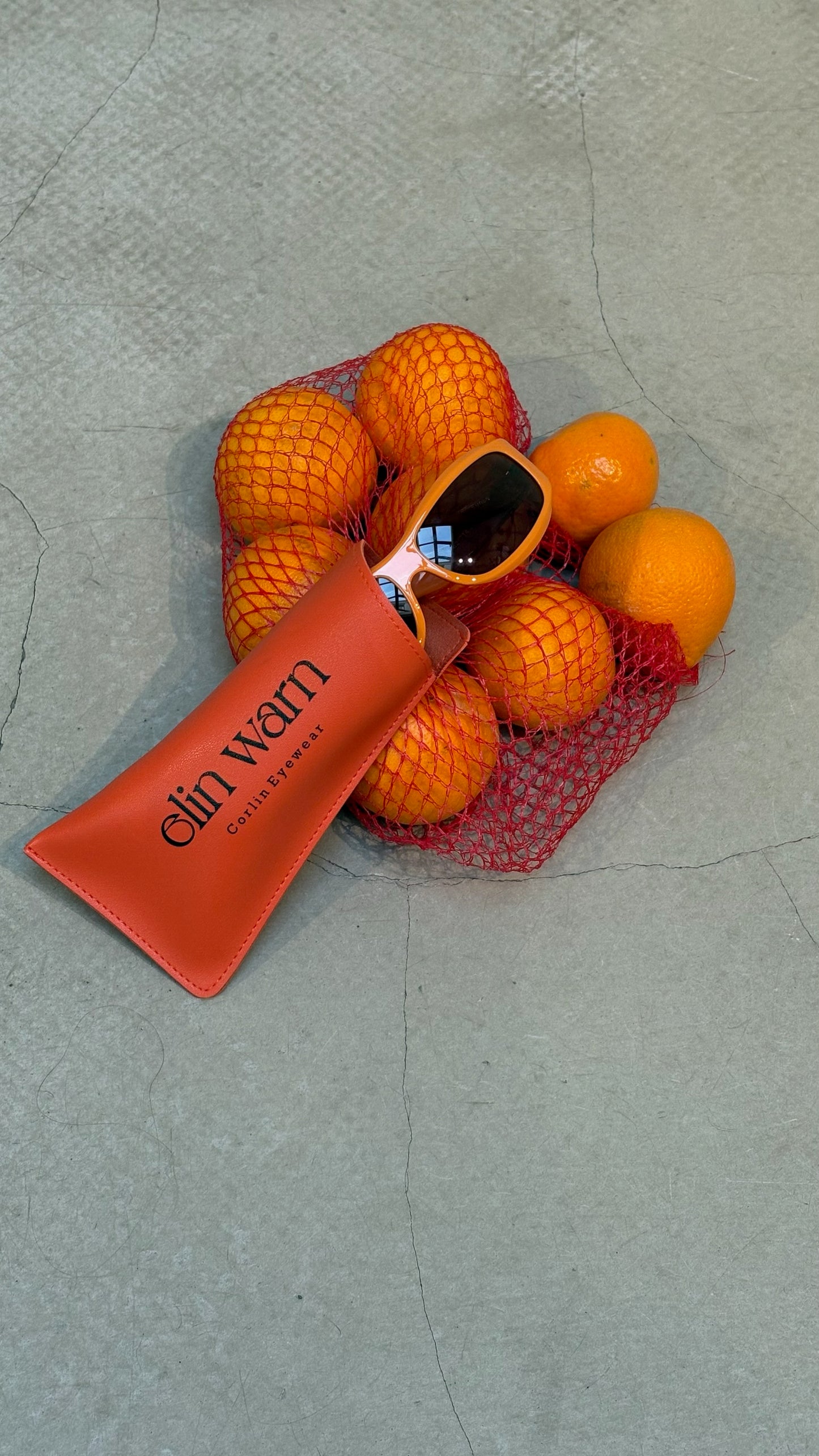 Elin Warn Sunglasses Orange