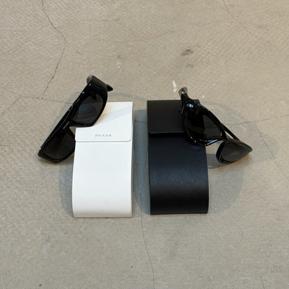 Prada Oval Sunglasses Black