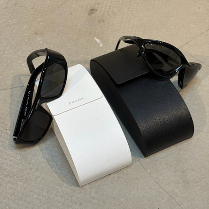 Prada Rectangular Sunglasses Black